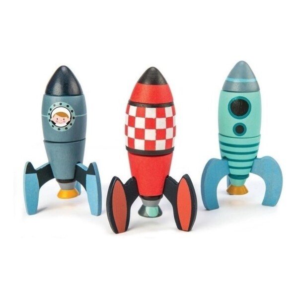 Tender Leaf Toys Armar Crear Cohetes Juego Encastre Niños Tender Leaf Toys Armar Crear Cohetes Juego Encastre Niños
