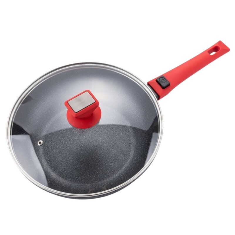 WOK ANTIADHERENTE INFINITO AMERCOOK • 28cm WOK ANTIADHERENTE INFINITO AMERCOOK • 28cm