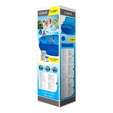 Piscina Jilong Estructural 4383 L 300X76cm C/ Filtro Piscina Jilong Estructural 4383 L 300X76cm C/ Filtro
