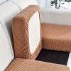 Funda para almohadón de sillón marrón