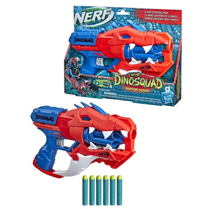 Lanzador Nerf DinoSquad: Raptor-Slash Lanzador Nerf DinoSquad: Raptor-Slash