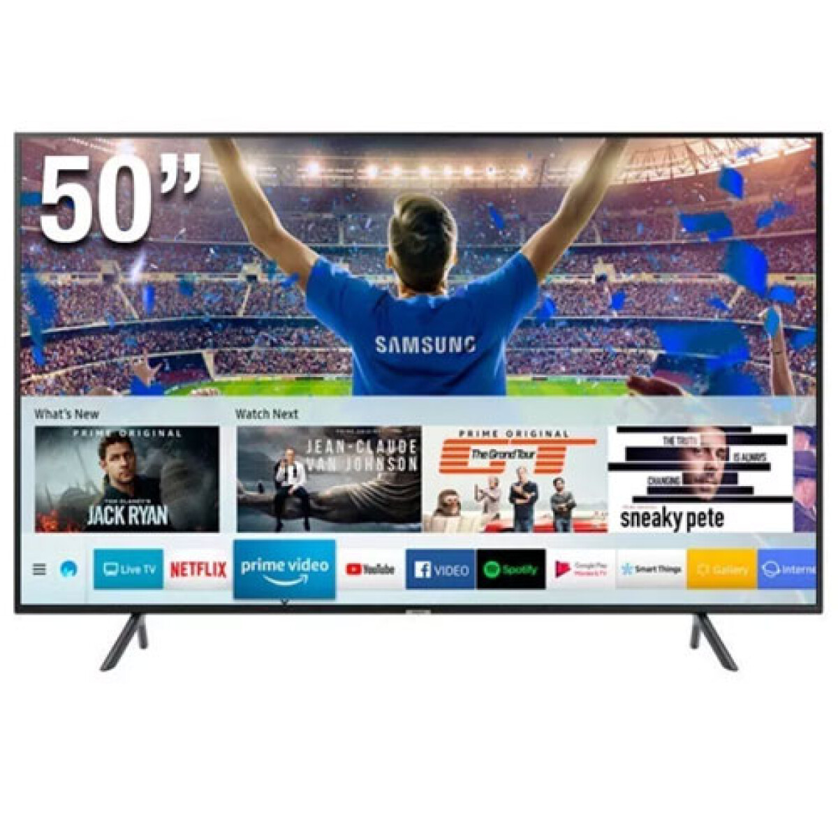 TV SAMSUNG 50” 4K UHD UN50AU7000 / UN50TU7100 - Sin color 