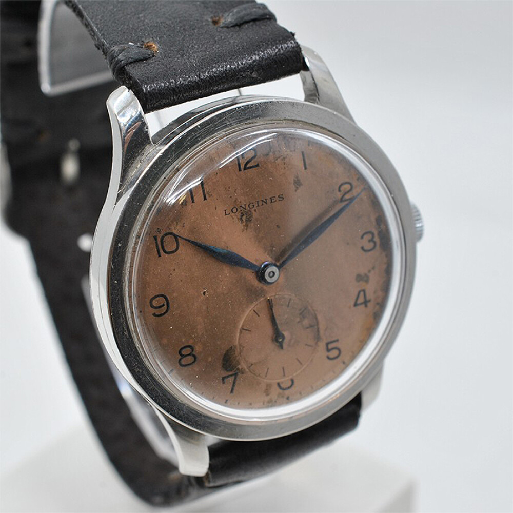 Longines Calatrava Año 1941 Caja 35 Mm. Maravillosa Esfera Rosa Longines Calatrava Año 1941 Caja 35 Mm. Maravillosa Esfera Rosa