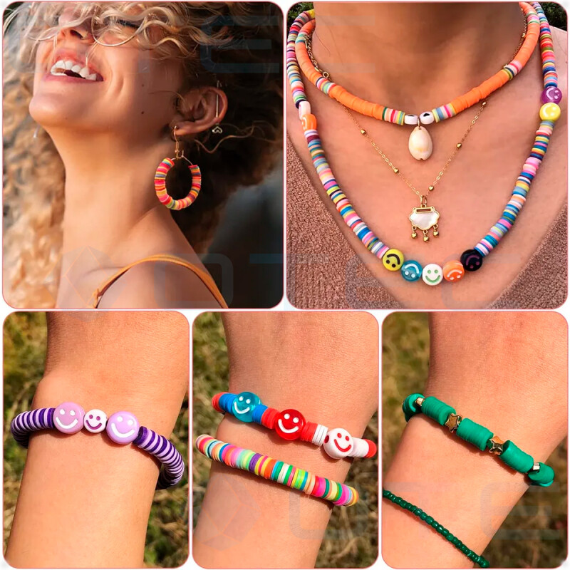 Cuentas de Arcilla Polimérica Para Hacer Pulseras Cuentas de Arcilla Polimérica Para Hacer Pulseras