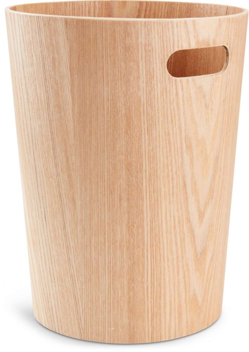Papelera Albin Ø23Xa30Cm - Madera 