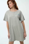 Camisón Fran Gris Melange