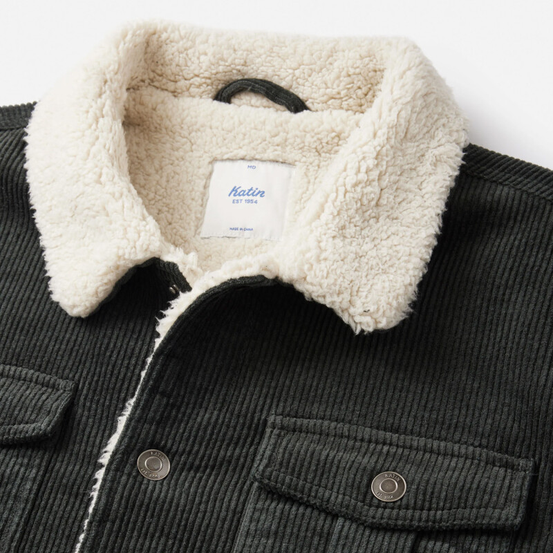 Campera Katin Harris Corduroy Negro Campera Katin Harris Corduroy Negro