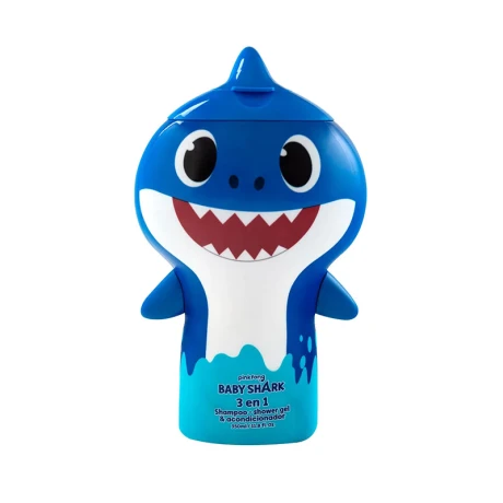 Shampoo 3 en 1 BABY SHARK 350ml Azul