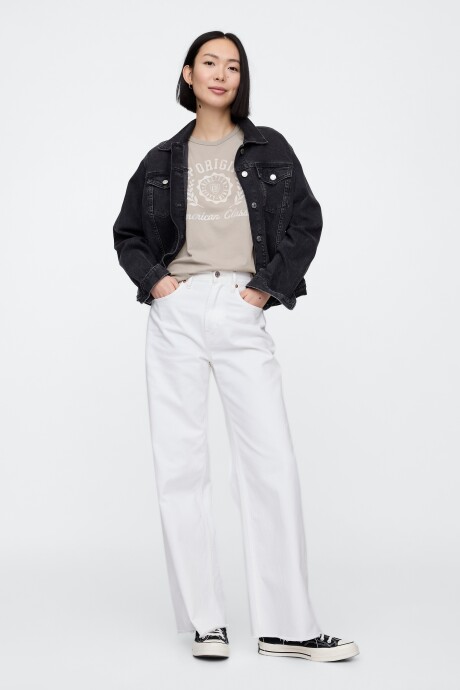 Remera Gràfico Manga Corta Mujer Frosty Morning