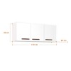 Mueble Aereo de Cocina Alacena Con Un Estante Y 3 Puertas Batientes Arte Cas Linea Premi Mueble Aereo De Cocina Alacena Con Un Estante Y 3 Puertas Batientes Arte Cas Linea Premi