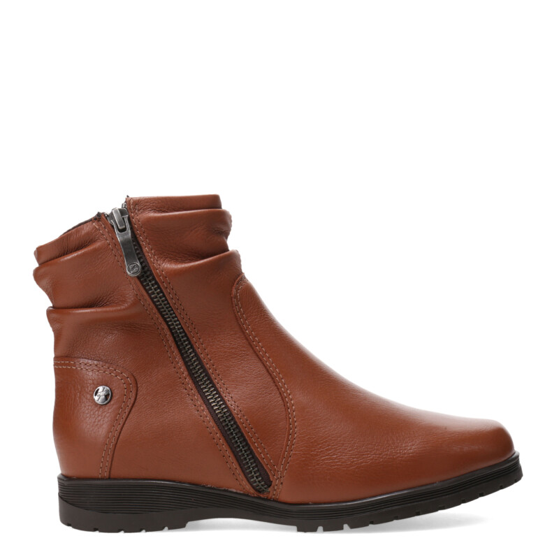 Bota de Mujer Bottero GORG con cierre 369201 Marrón Coñac