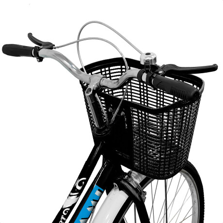Bicicleta Paseo Expert Miami Dama Rodado 26 + Bolso + Parrilla Negro
