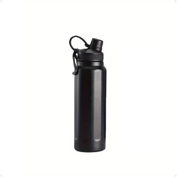Botella Deportiva Térmica Negro Botella Deportiva Térmica Negro