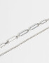 Pulseras Flexibles Sets Prom Set De Pulseras Con Strass - Plateado