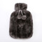 Bolsa De Agua Caliente Peluche Gris Oscuro