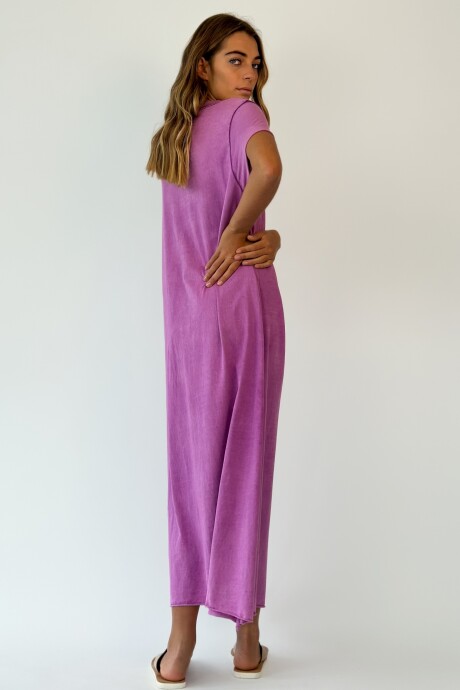 VESTIDO KAIMARI FUCSIA