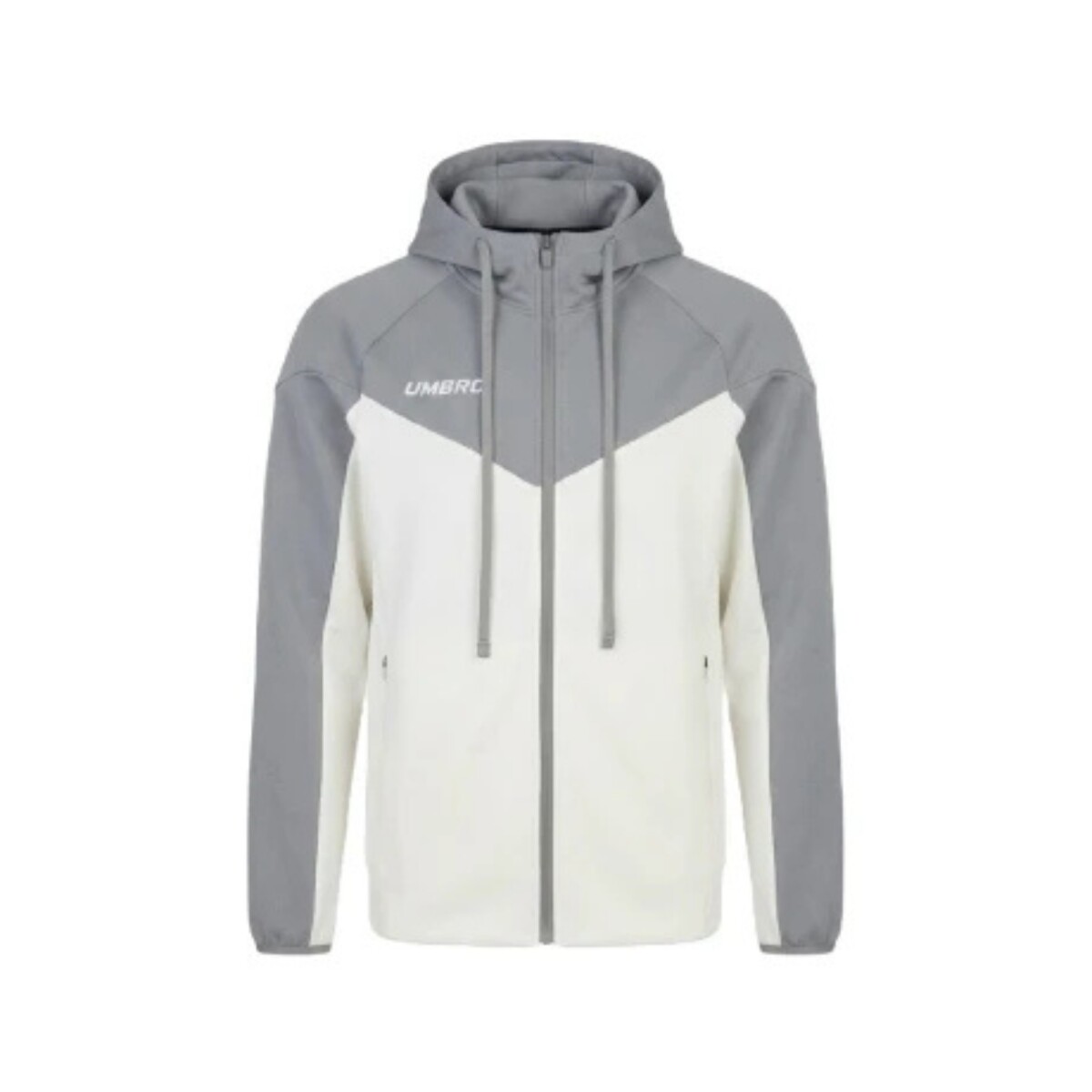 Campera Umbro Downtown Hombre 20103718 - Blanco-gris 