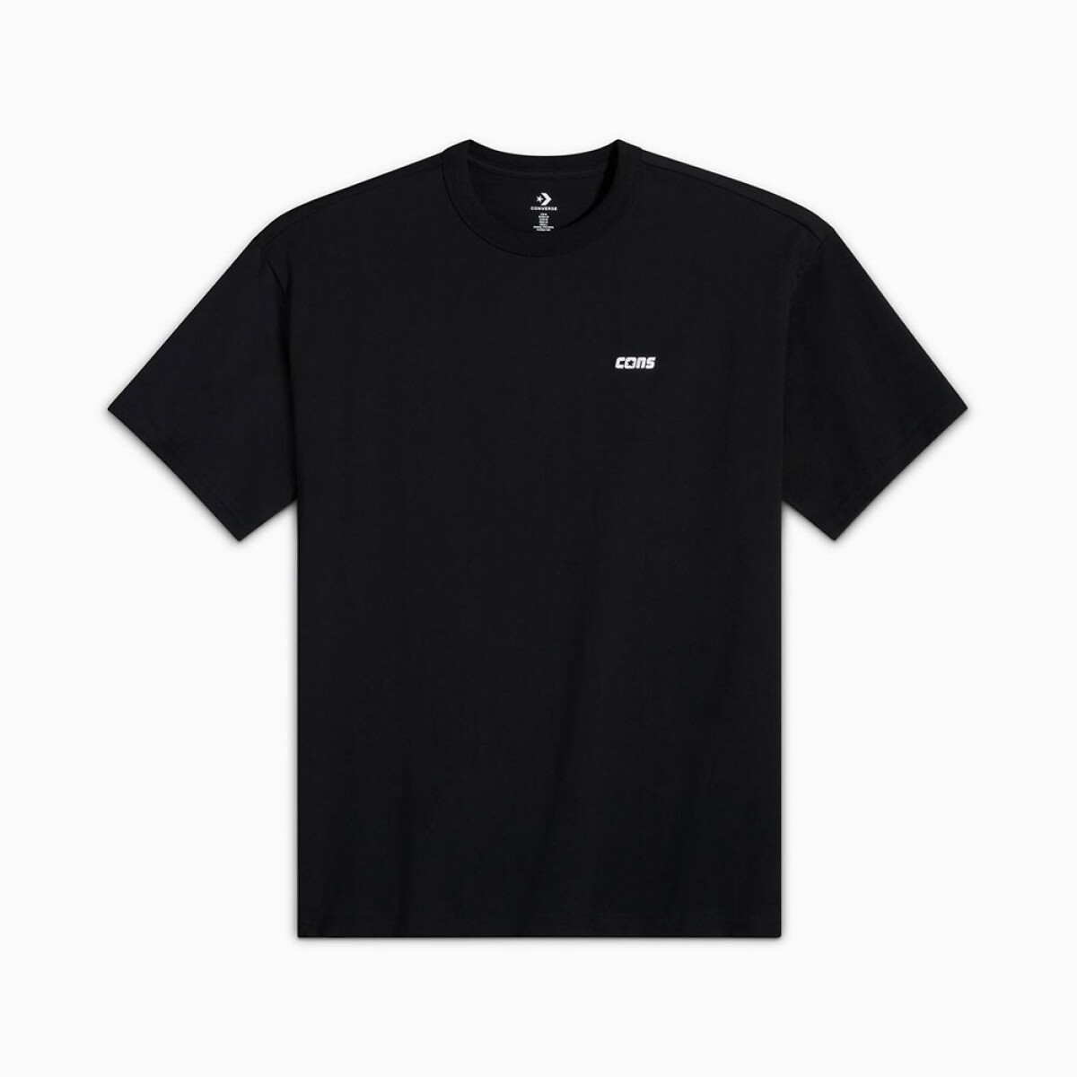 LOOSE FIT CONS TEE CONVERSE BLACK - BLACK 