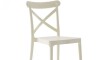 Silla Cruceta de polipropileno ZJ09 Blanco Tiza