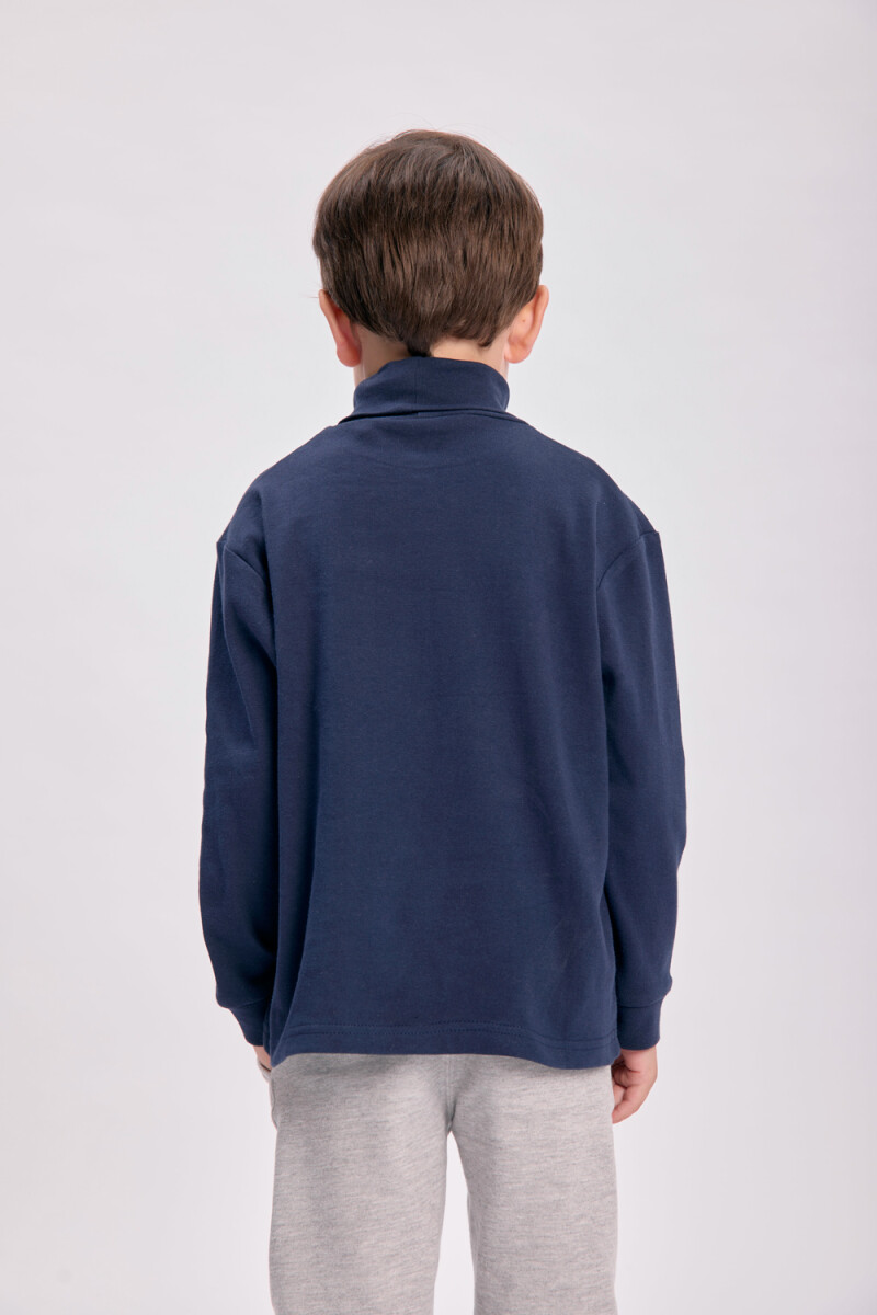Polera básica Azul Marino