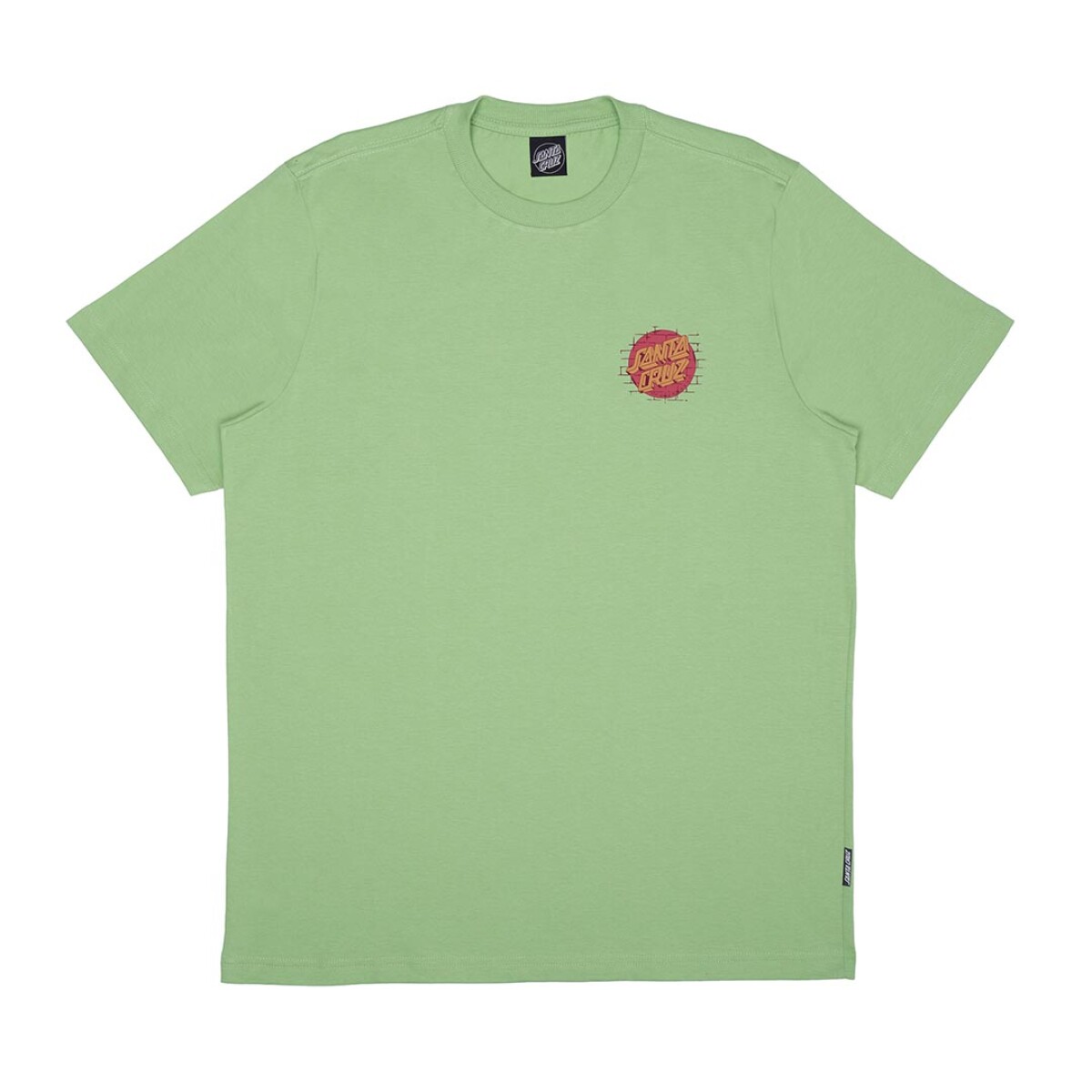 Remera Santa Cruz Scrawl Brick - Verde Oliva 