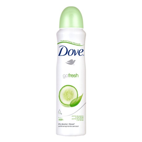 Desodorante Dove aerosol 150ml Go Fresh Pepino Desodorante Dove aerosol 150ml Go Fresh Pepino