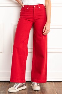 Jean Wide Rojo