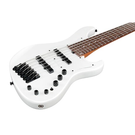 Bajo Electrico Ibanez Mdm1006-pw 6str Pearl White Con Funda Bajo Electrico Ibanez Mdm1006-pw 6str Pearl White Con Funda