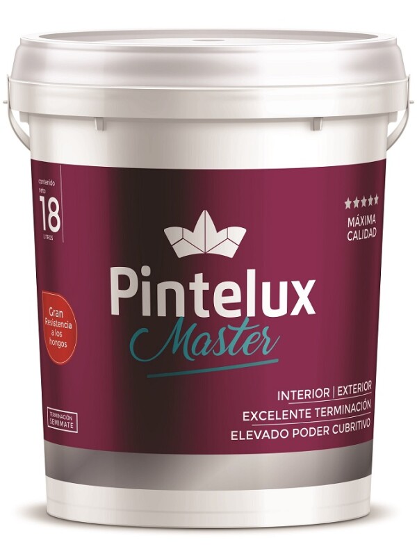MASTER SUPER RESISTENTE SEMIMATE ANTIBACTERIAL. 18 LT N/A