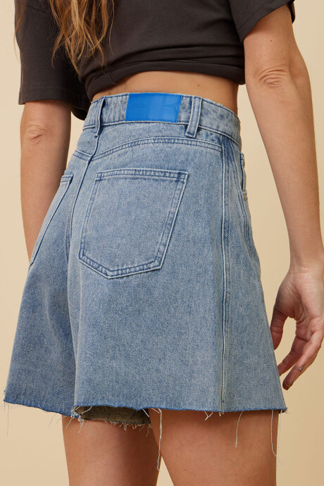 BERMUDA NAIN RUSTY Azul Claro