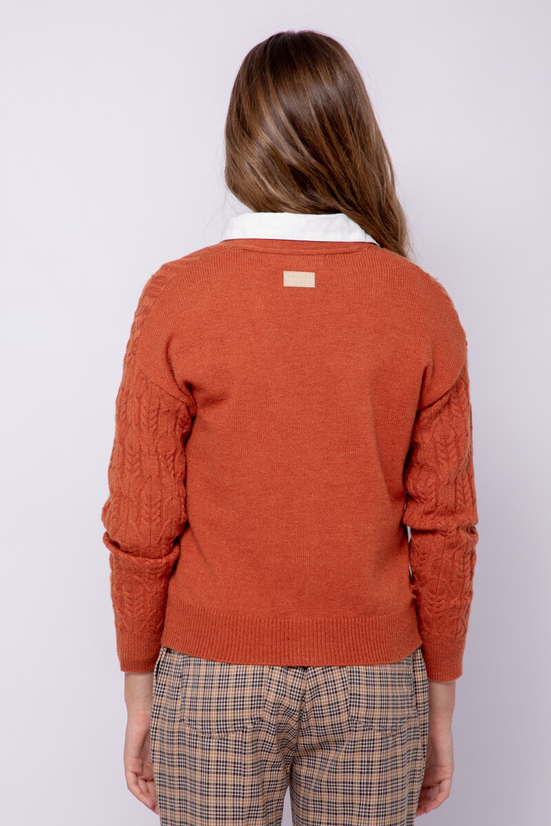 CARDIGAN BRIO Canela