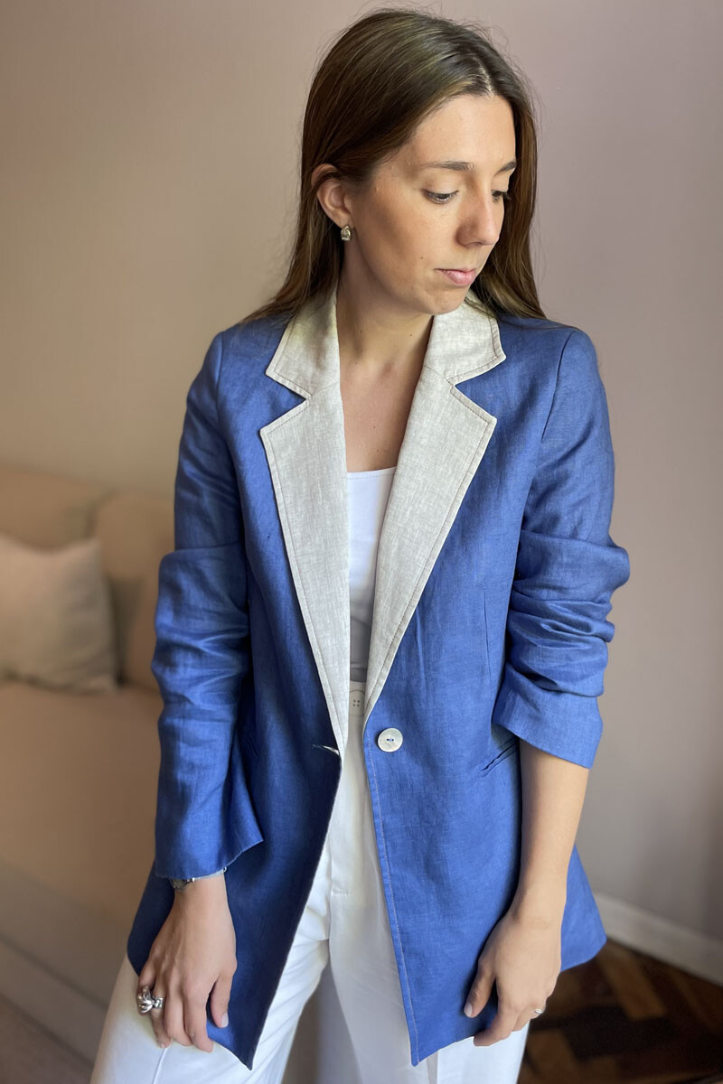 Blazer jackie Azul