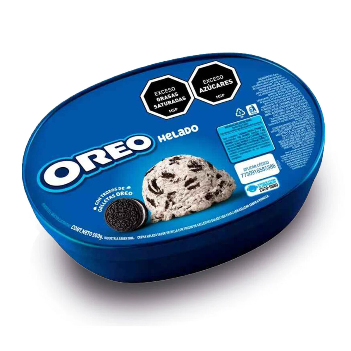 Helado Oreo 1L 