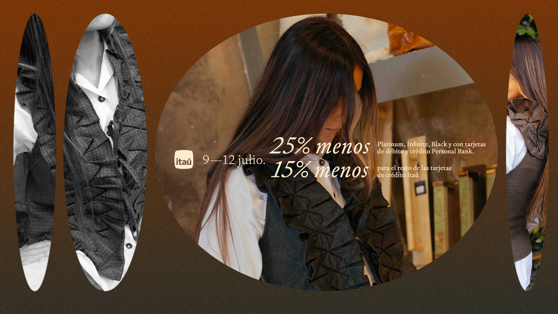 25% y 15% ITAÚ JULIO