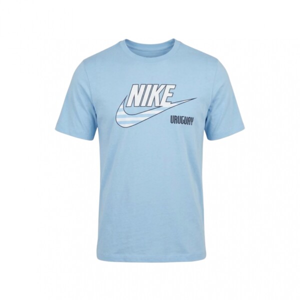 Remera AUF Nike Futura - Light Blue Light Blue