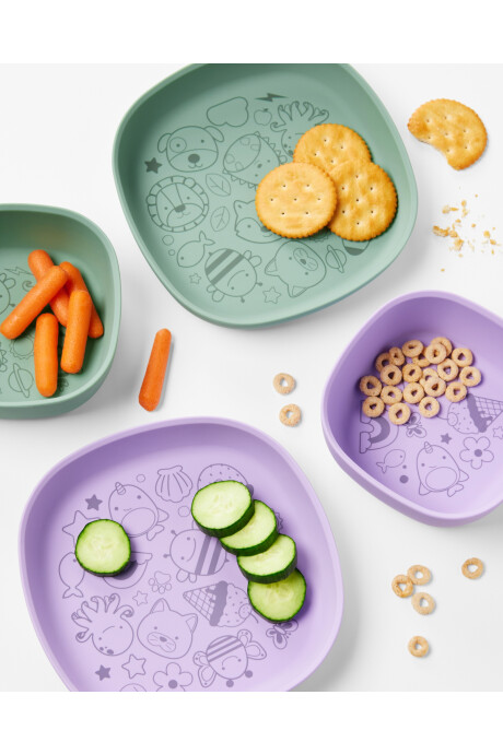 Bowl de silicona, púrpura Bowl de silicona, púrpura