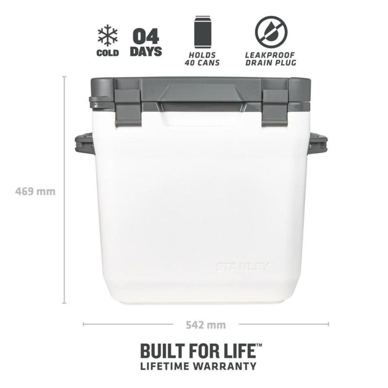 Conservadora térmica Stanley 28 lts Polar blanco