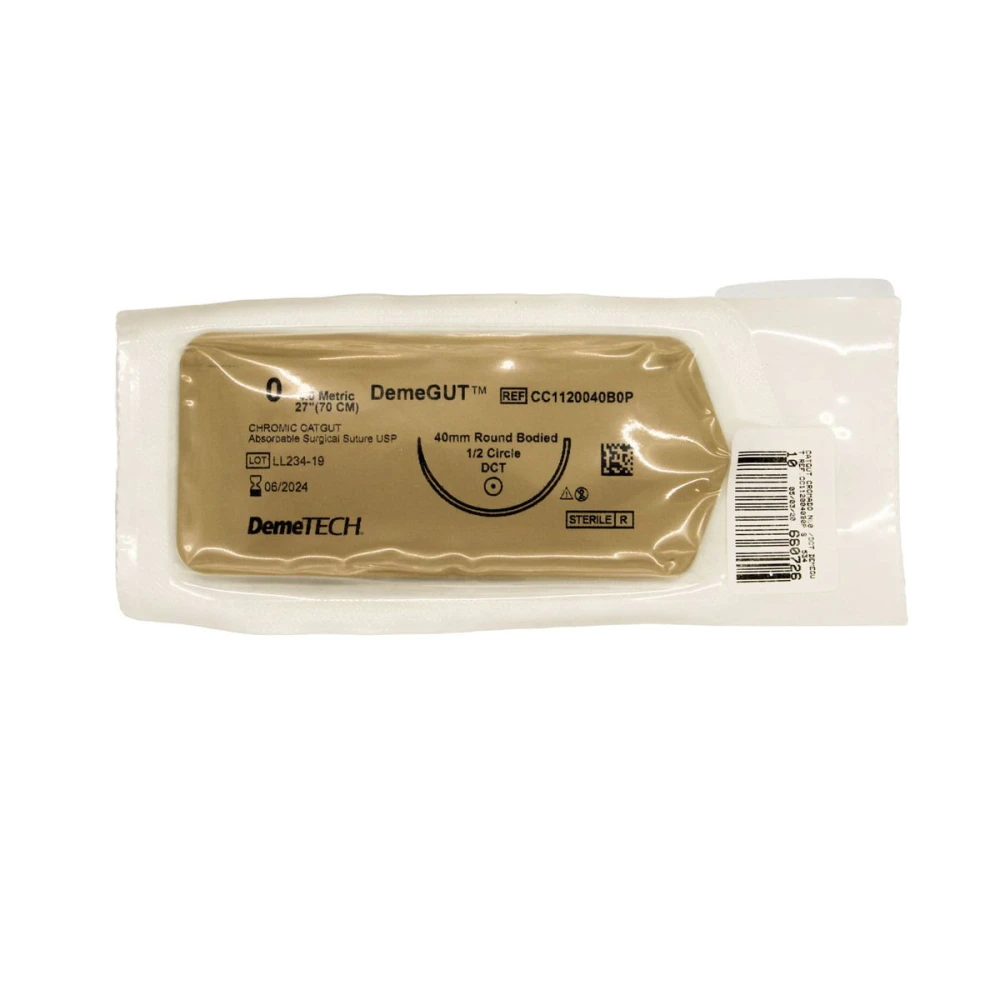 CATGUT CROM N°0/DCT DEMEG R.CC1120040B0P