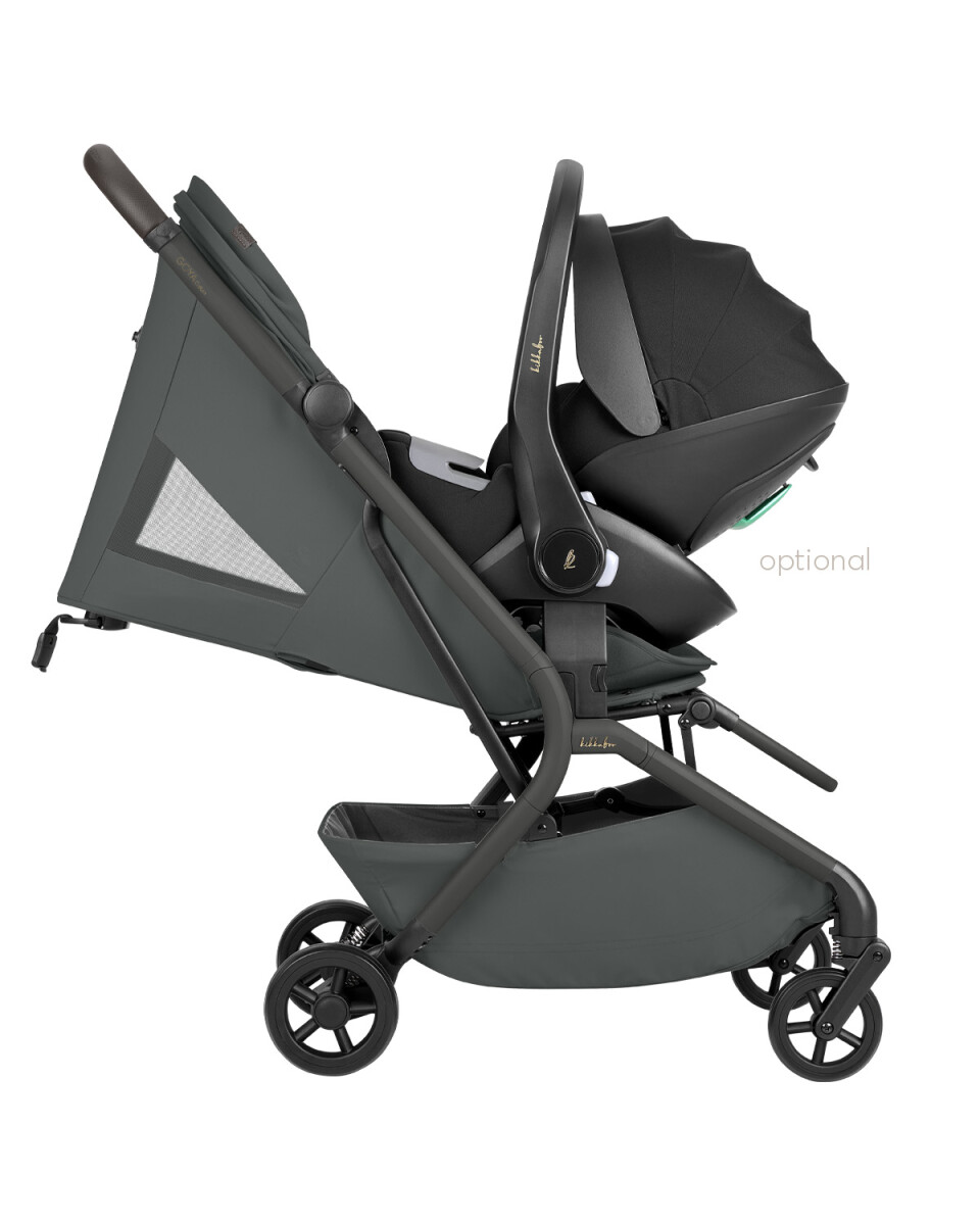 Travel system GOYA Platinum KIKKABOO 360 isofix - olive 
