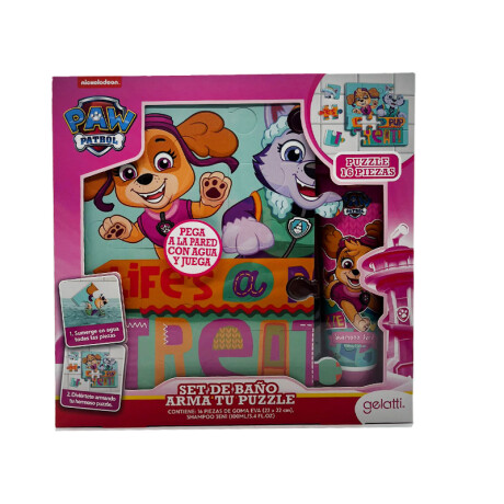 Set Infantil de Baño Personalizado ARMA TU PUZZLE