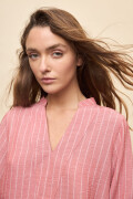 VESTIDO TALA STRIPED Rojo