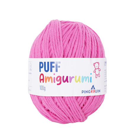 Puff Amigurumi fucsia