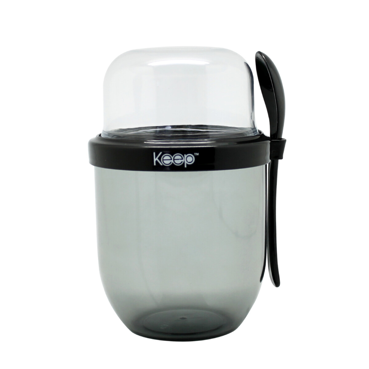 Vaso Keep To Go 500ML Yogurt y Cereales - NEGRO 