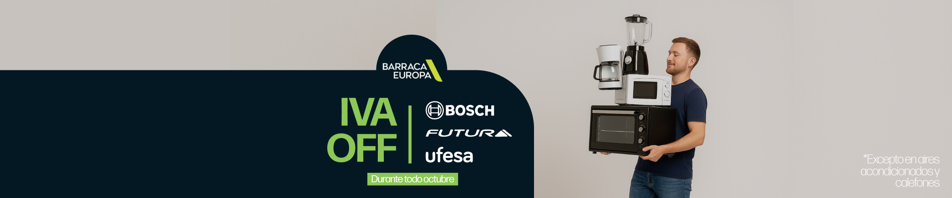 Promo 18.03 y más Bosch, Ufesa y Futura