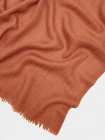 Pashmina Con Mezcla De Lana teja