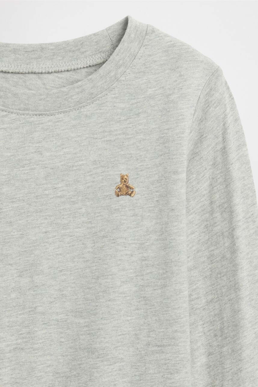 Remera Gràfico Toddler Niño Light Heather Grey