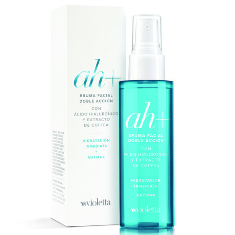 Ah+ Bruma Facial Doble Acción Ácido Hialurónico Violetta 75ml Ah+ Bruma Facial Doble Acción Ácido Hialurónico Violetta 75ml