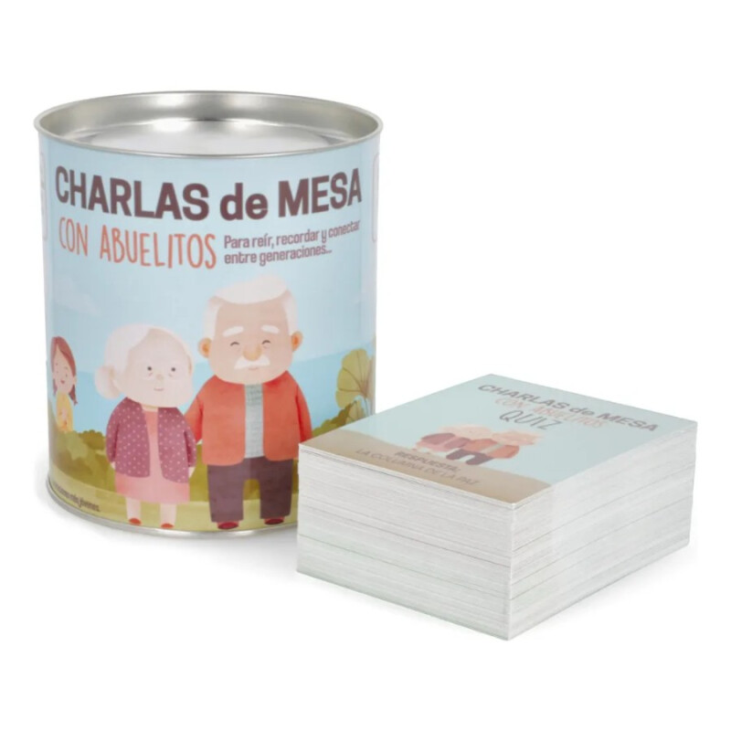 Charlas de Mesa con Abuelitos Chau Pantallas Charlas de Mesa con Abuelitos Chau Pantallas