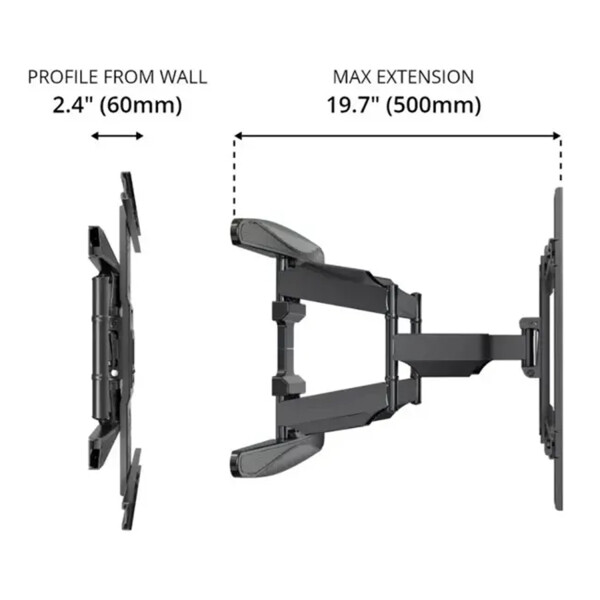 Soporte Para Tv 55''-85'' Con Brazo Móvil SOPORTE TV MOVIL CON BRAZO 55/85 P65