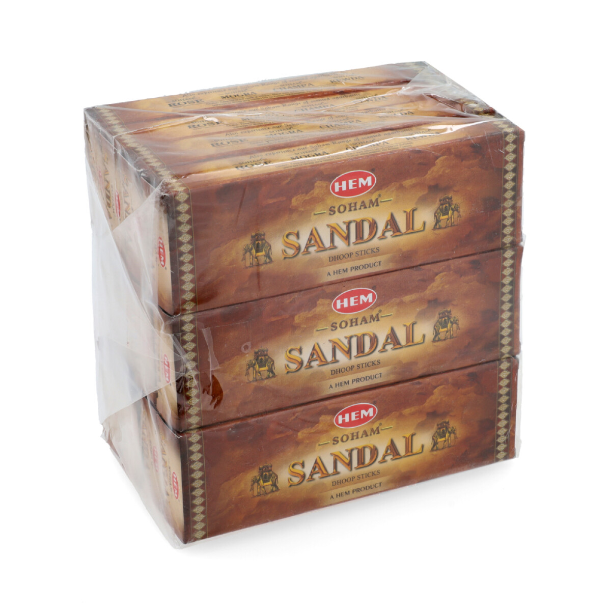 INCIENSO DHOOP HEM 25GR X12 - Soham Sándalo 